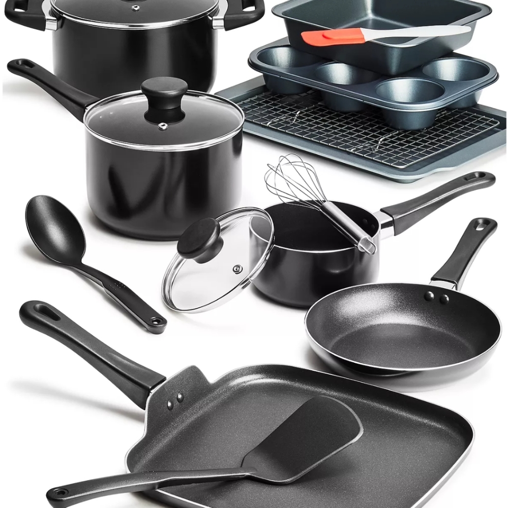TOOLS OF THE TRADE 16-Pc. Cookware & Bakeware Set - Picture 4 of 9